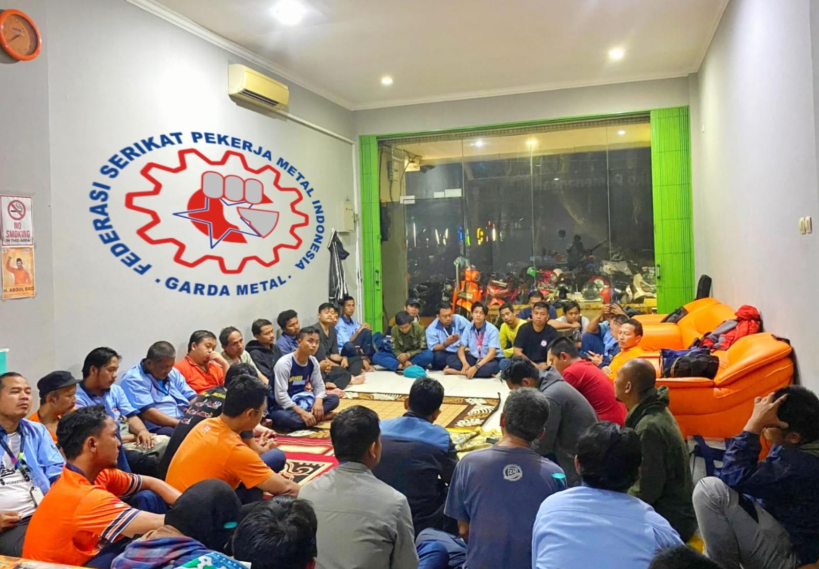 Pangkorlap Garda Metal PUK Epson Tak Segan Pecat Anggota yang Tidak Patuh Intruksi