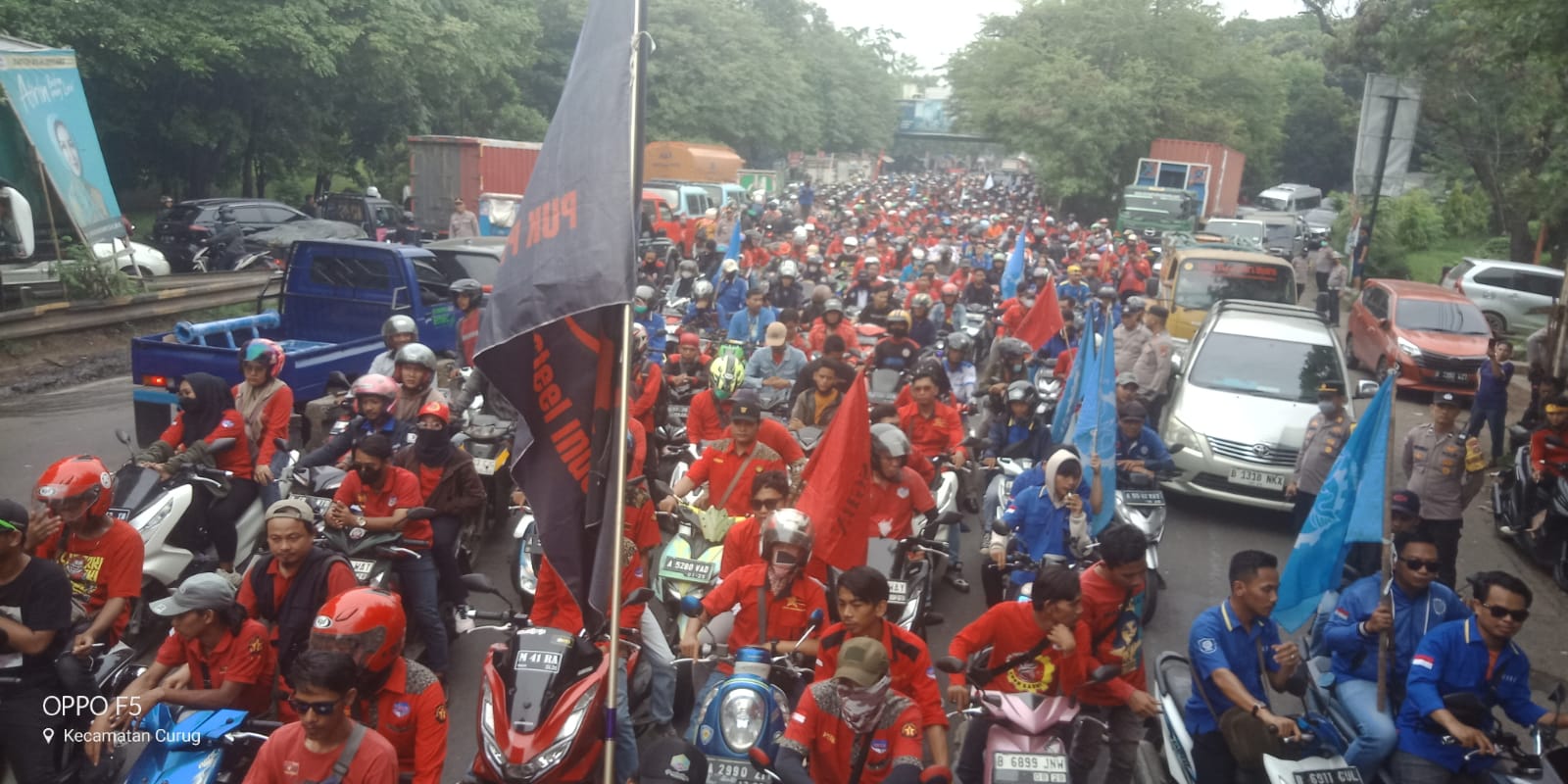 Tolak Penetapan Upah SK Gubernur, Buruh Banten Minta Revisi