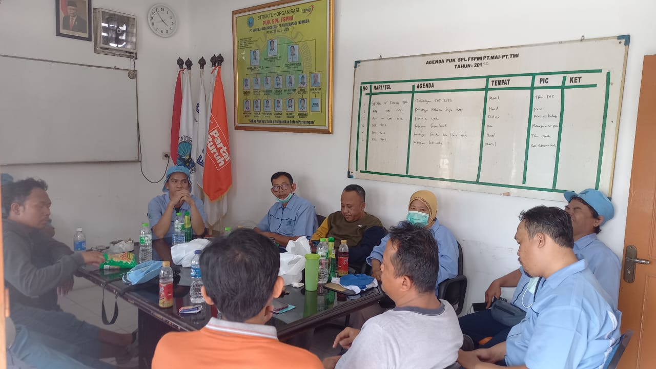 Serikat Pekerja dan Manajemen PT. Marsol Abadi Indonesia Sepakati Tunjangan Akhir Tahun 2023