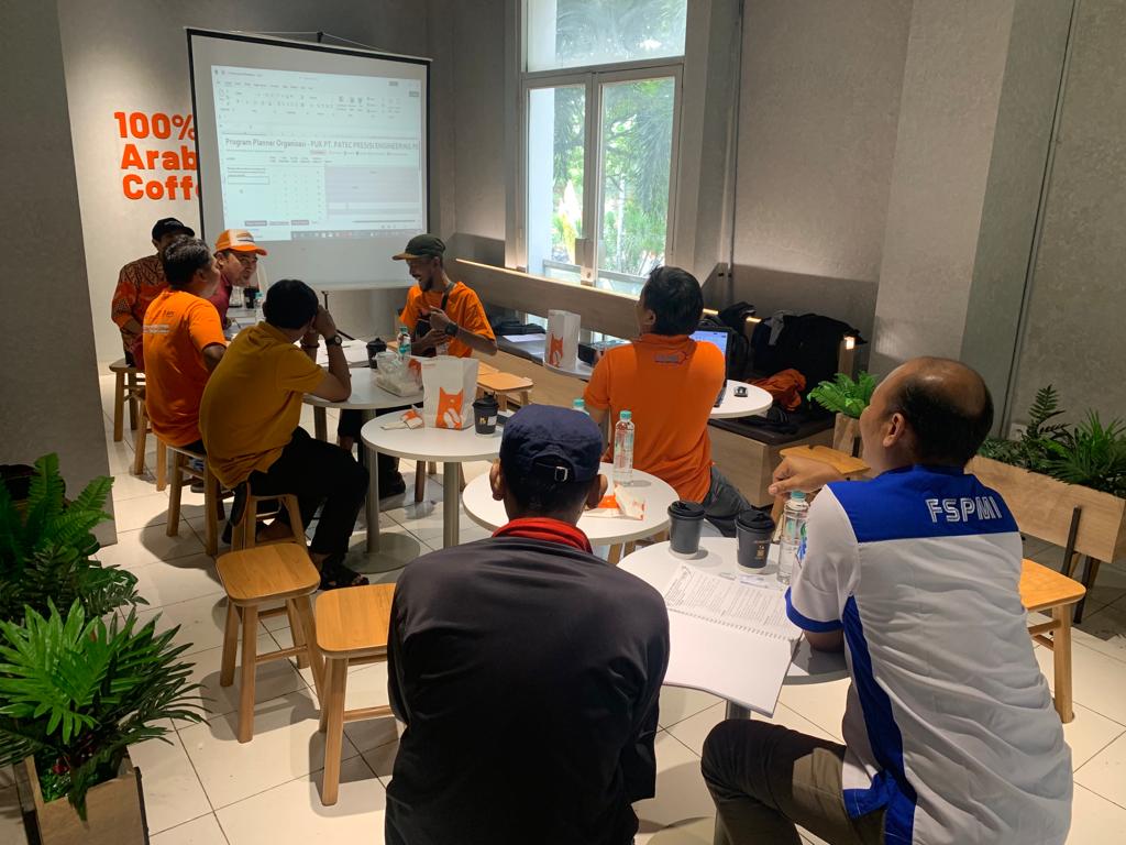 Pasca Musnik VI, PUK SPAMK FSPMI PT. Patec Presisi Engineering Adakan Rapat Kerja