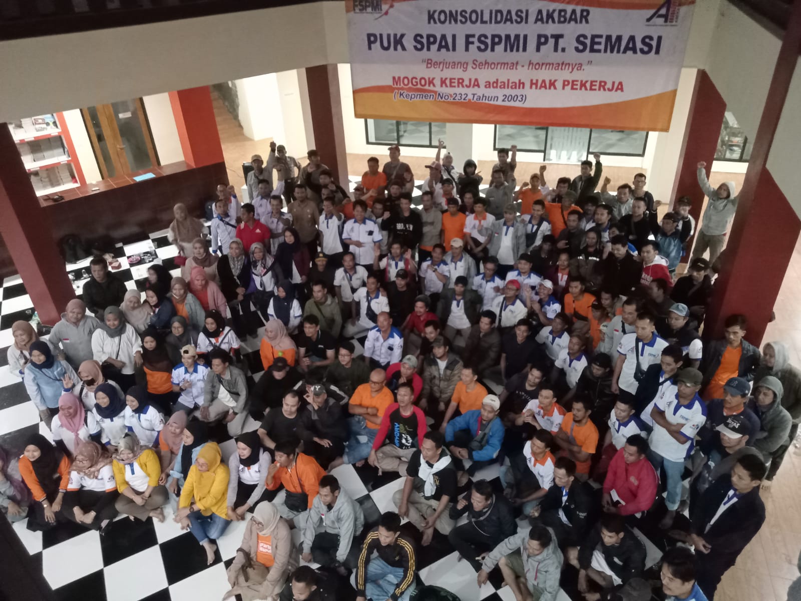 PUK SPAI FSPMI PT. Sepatu Mas Idaman Siap Mogok Kerja