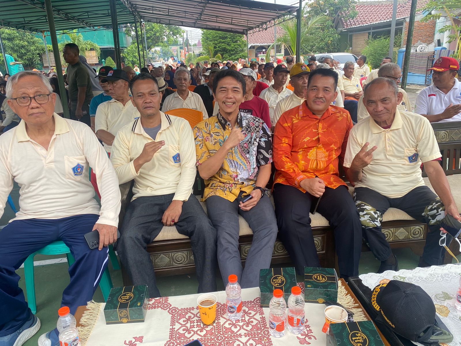 Caleg Partai Buruh Maryanto Hadiri Temu Kangen & HUT ke 9 Paguyuban Purna Bhakti Graha Prima