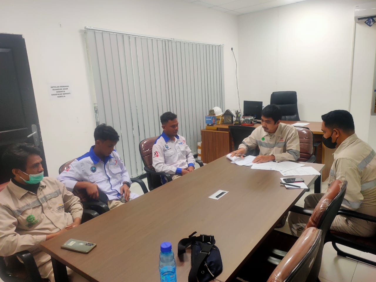 Serikat Pekerja dan Manajemen PT. TSI Lakukan Bipartit Bahas Beberapa Permasalahan Internal