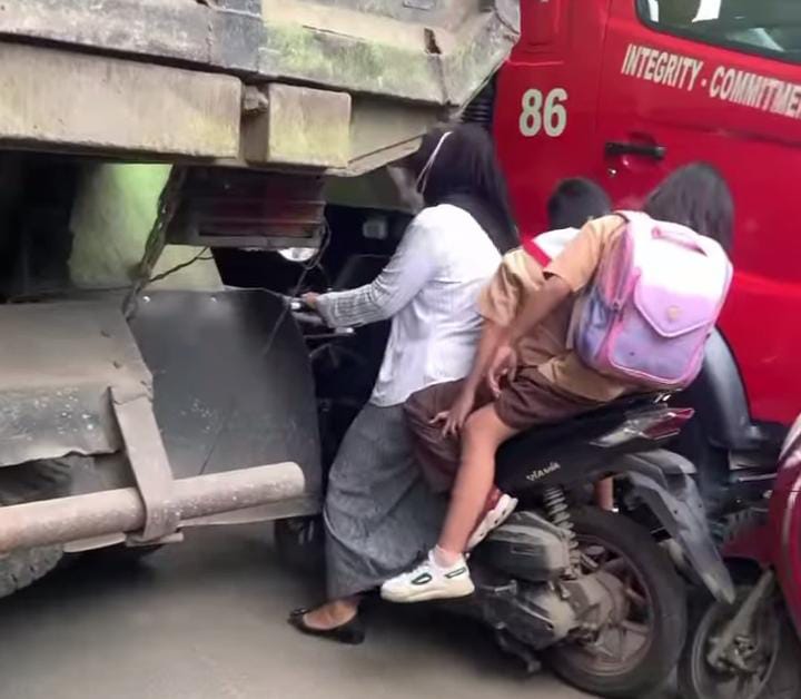 Warga Parung Panjang Bogor Keluhkan Sopir Truk Demo Bikin Macet