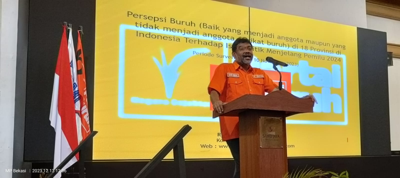 Said Iqbal : Selangkah Lagi Partai Buruh Raih Kemenangan Untuk Wujudkan Negara Kesejahteraan