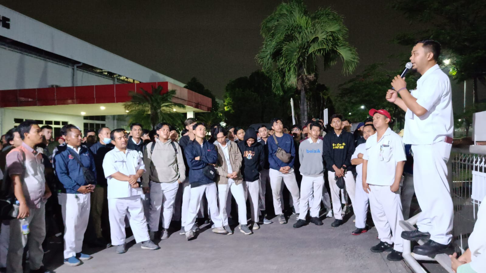 Anggota Serikat Pekerja FSPMI Musashi Kompak Kawal Perundingan HAT 2023