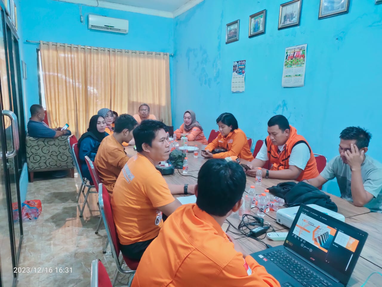 Demi Suksesnya Kampanye Partai Buruh, Bapilu Exco Partai Buruh Karawang Adakan Rapat Khusus Para Caleg