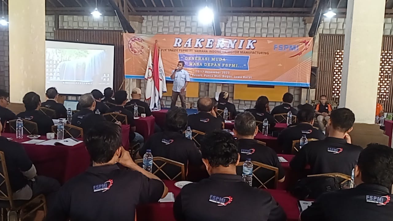 Rakernik PUK FSPMI PT. YIMM, Hadirkan Caleg DPRD DKI, DPD RI Hingga DPR RI