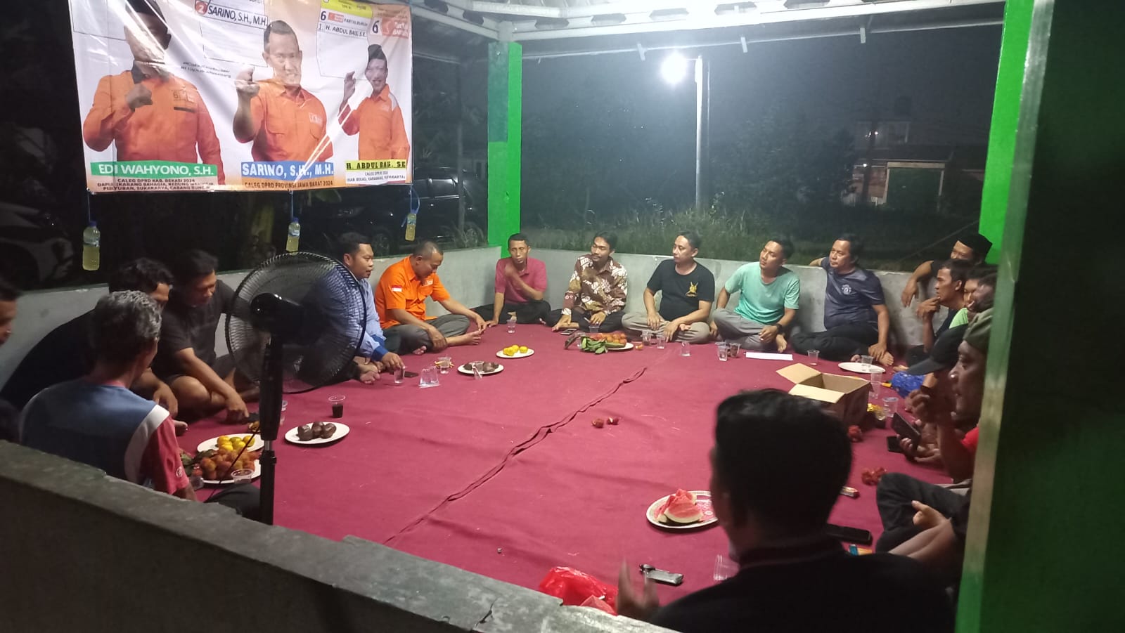 Caleg Partai Buruh Terima Keluhan Masyarakat dalam Silaturahmi dan Sosialisasi di Mutiara Puri Harmoni 2