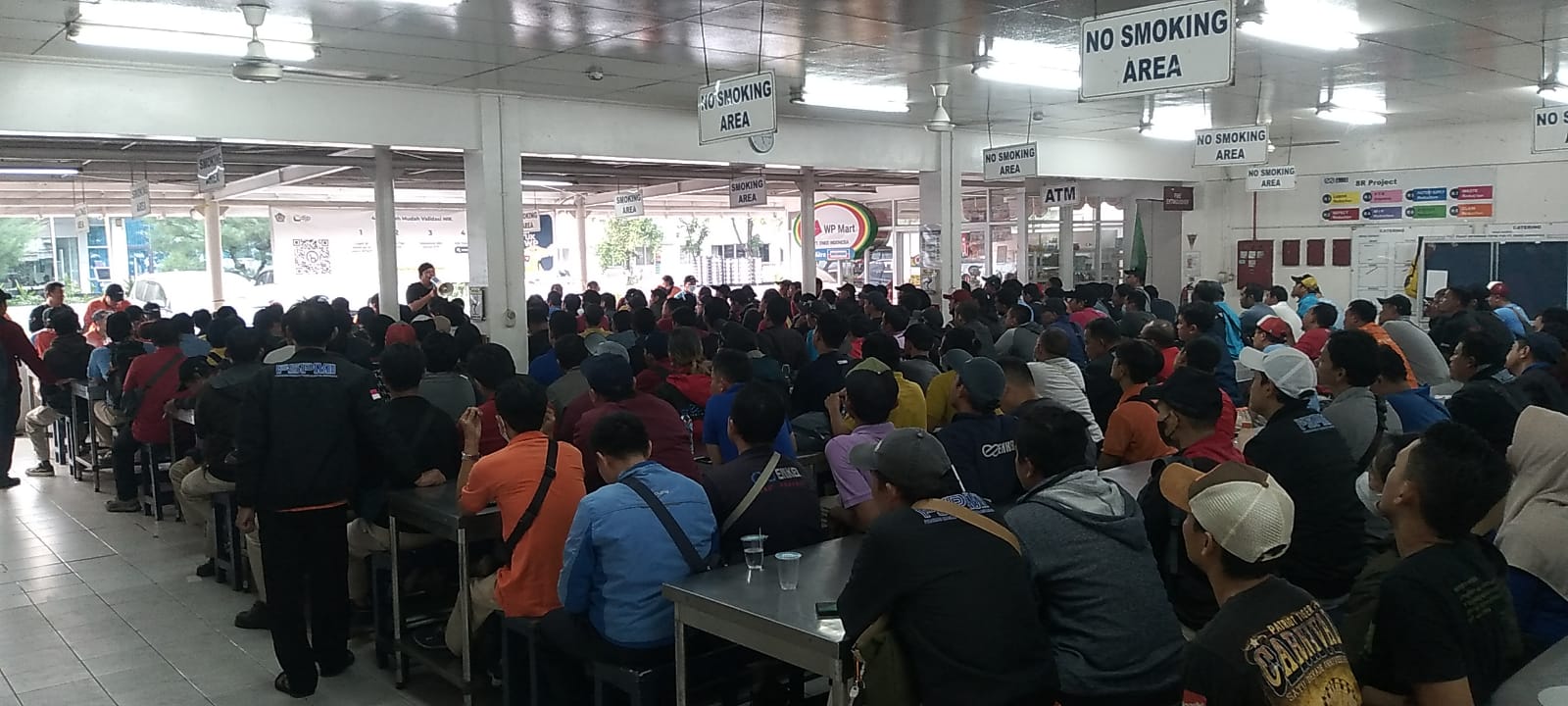 Jalankan Arahan Presiden Partai Buruh, PUK SPAMK FSPMI PT. Enkei Indonesia Adakan Konsolidasi Pulang Kerja
