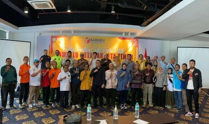 Pelatihan Saksi, Partai Buruh Jakarta Timur Hadiri Undangan Bawaslu