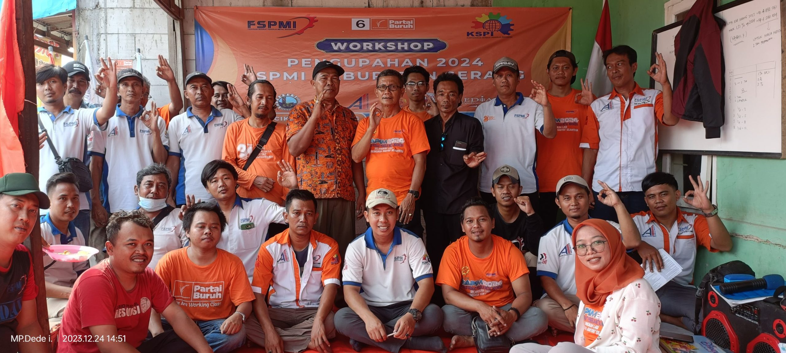 FSPMI Kabupaten Serang Selenggarakan Workshop Pengupahan 2024