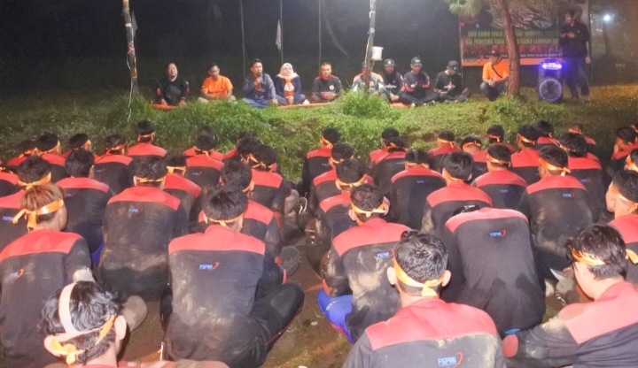 Exco Partai Buruh Karawang Kenalkan Caleg DPRD Karawang Asal FSPMI di Latsar 12 Garda Metal