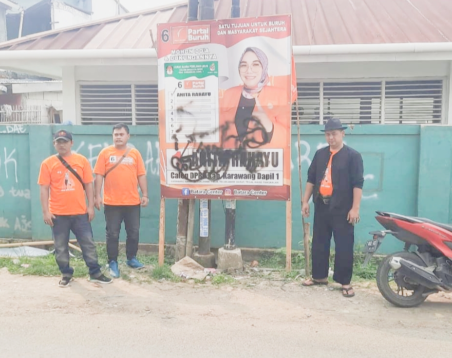 Kang Jimi Tim Pemenangan Anita Rahayu Caleg DPRD Dapil 1 Dari Partai Buruh Kecewa Atas Aksi Vandalisme