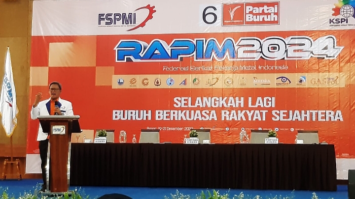 Presiden FSPMI : 2024 adalah Momentum, Partai Buruh Harus Menang