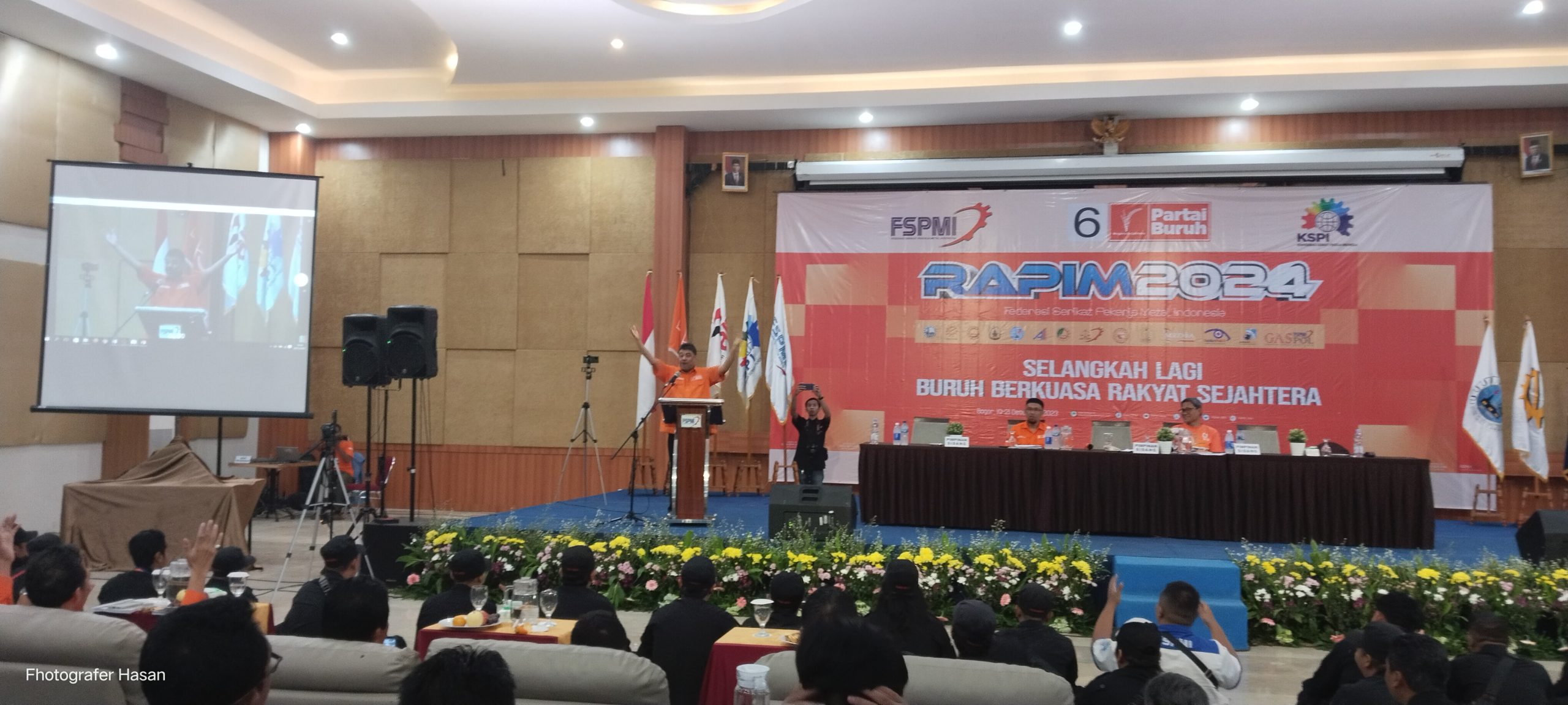 Hari Kedua Rapimnas FSPMI, Said Iqbal : Kaum Buruh Akan Menentukan Nasibnya