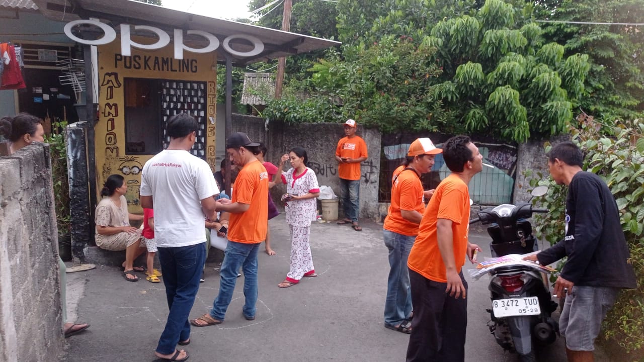 SASATU di Cakung Timur, Partai Buruh Menyapa Warga 3 RT Sekaligus