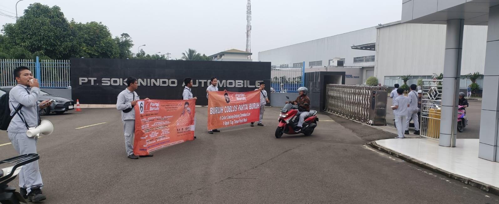 PUK SPAMK PT. Sokonindo Automobile Kembali Adakan Sapa Pemilih