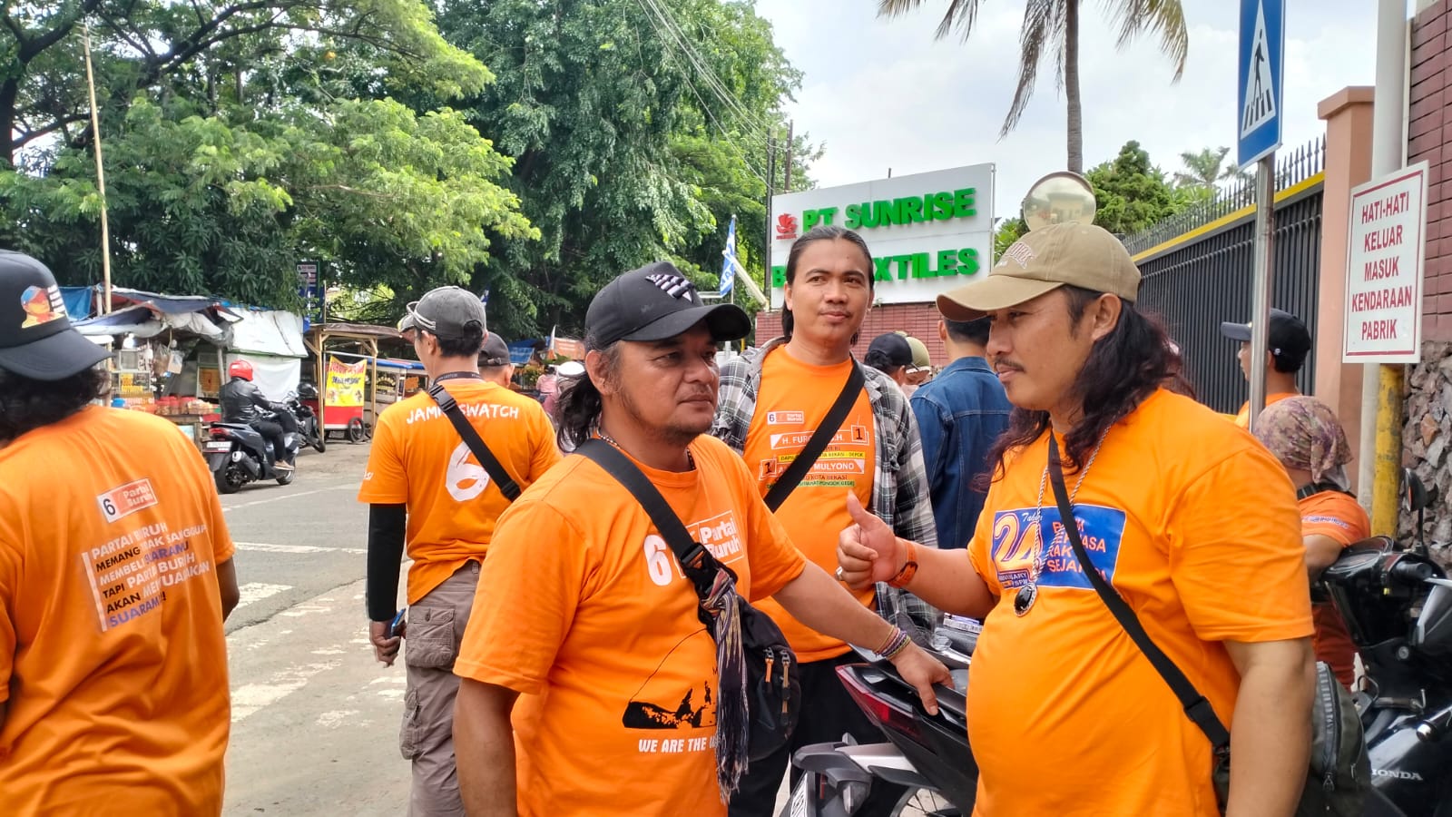 Garap Tiga Titik Lokasi, Caleg Partai Buruh Akhmad Mulyono Lakukan Sasapa