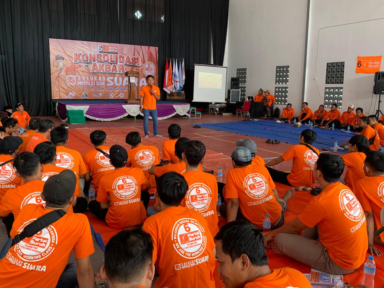 PUK SPAMK FSPMI PT. Patec Presisi Engineering Gelar Konsolidasi Pemenangan Partai Buruh