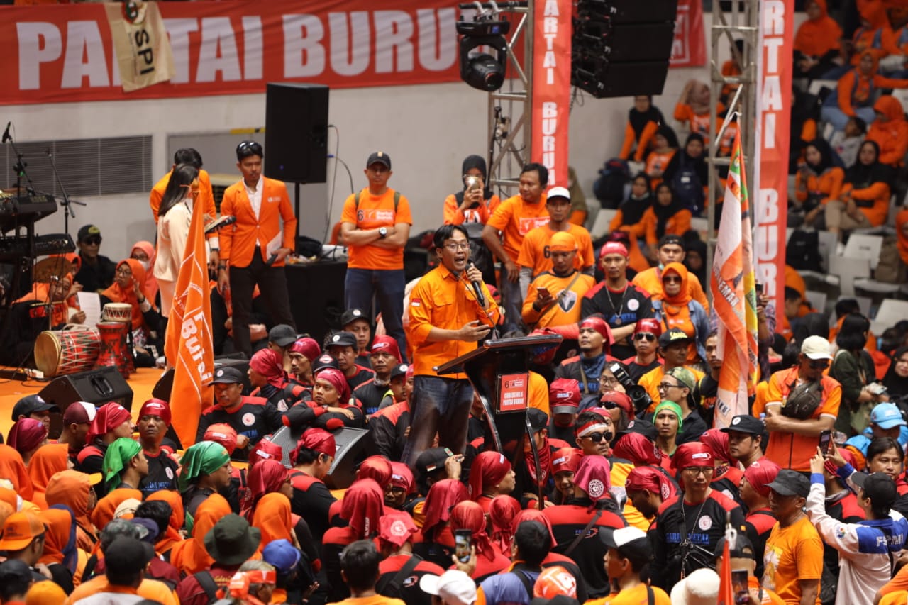 6 Hari Jelang Pemilu, Partai Buruh Gelar Kampanye Nasional di Istora Senayan