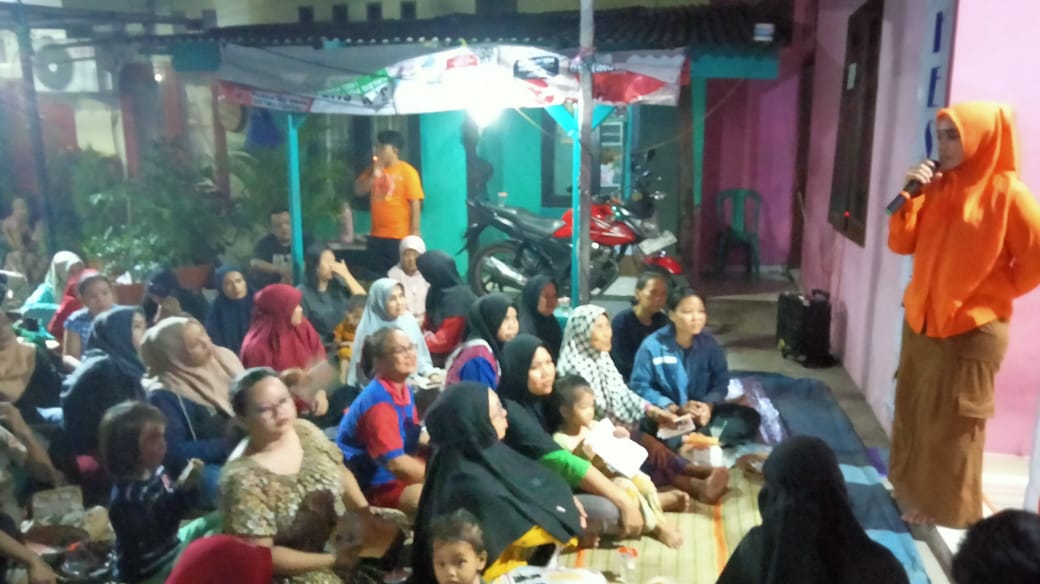 Caleg Partai Buruh dan Jamkeswatch Kota Bekasi Sosialisasikan JKN