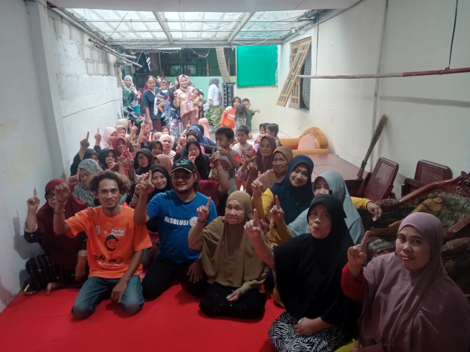 Giat Orange, Akhmad Mulyono Sosialisasikan Partai Buruh