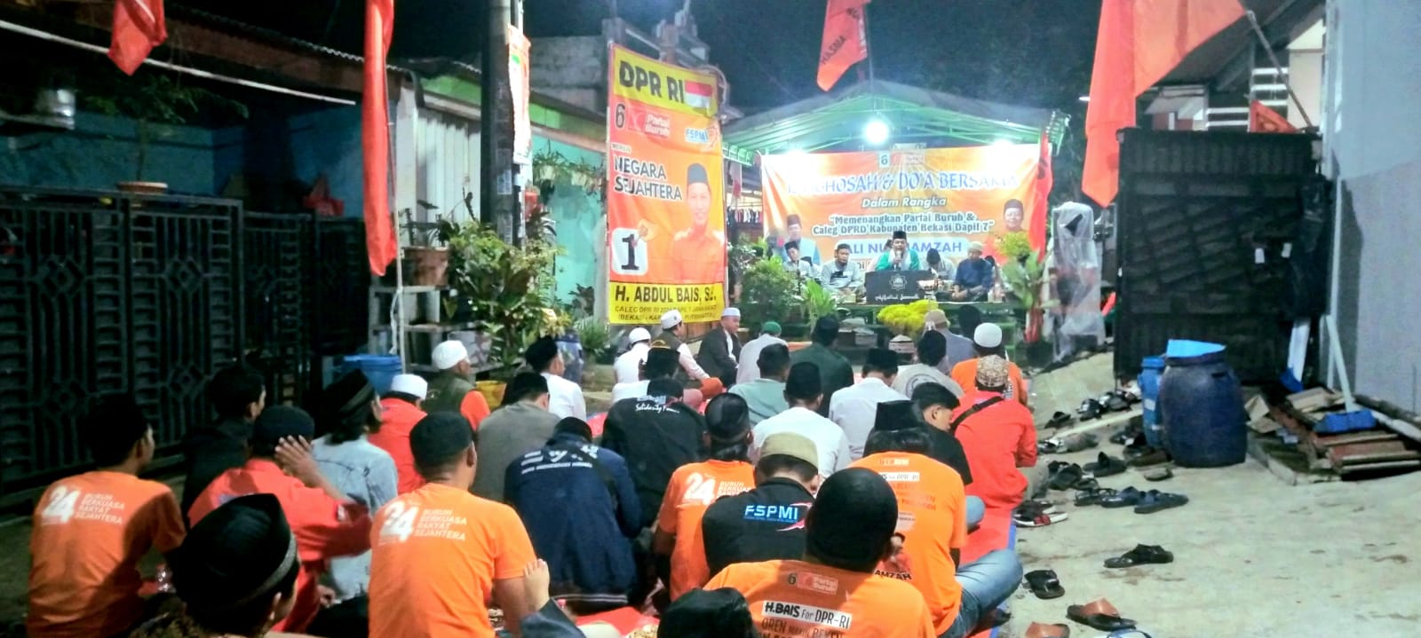 Hari Terakhir Kampanye, Ali Nur Hamzah Adakan Istighosah dan Doa Bersama