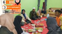 Teti Supianti Ngopi Bareng Warga Lemper Citeureup Sosialisasikan Partai Buruh