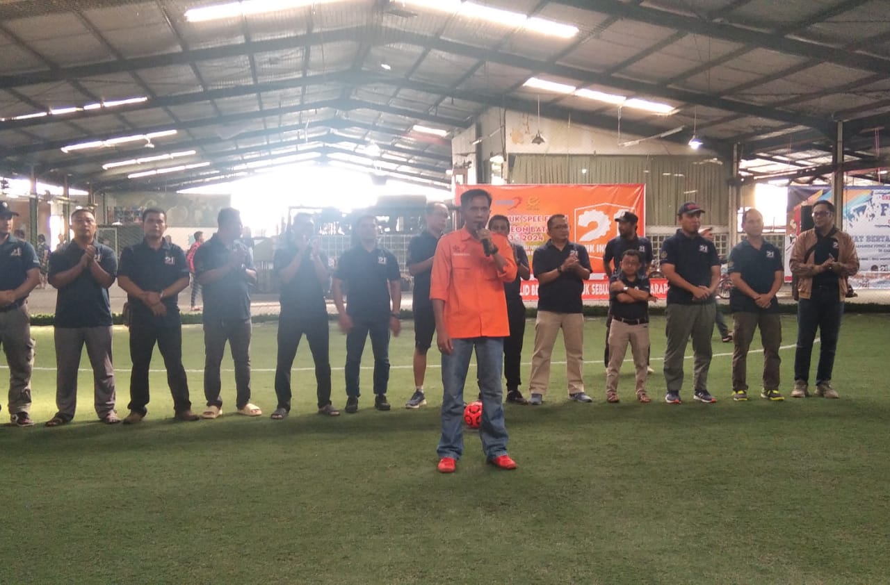 Peringati HUT ke 21, PUK SPEE FSPMI PT Infineon Gelar Turnamen Futsal