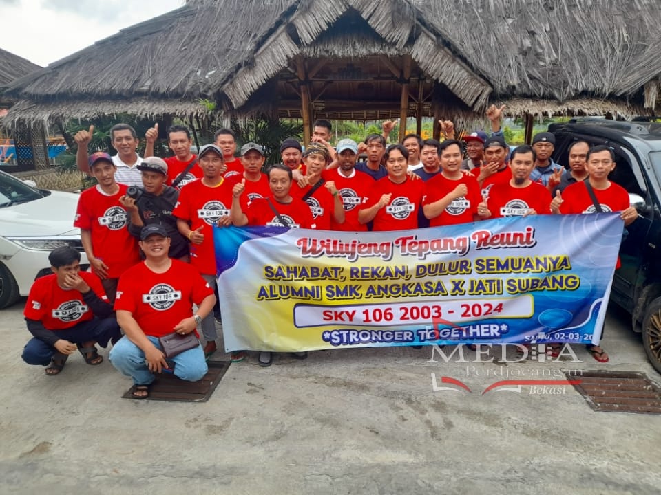 Seru dan Haru Warnai Reuni Alumni SMK Angkasa (SKY 106)