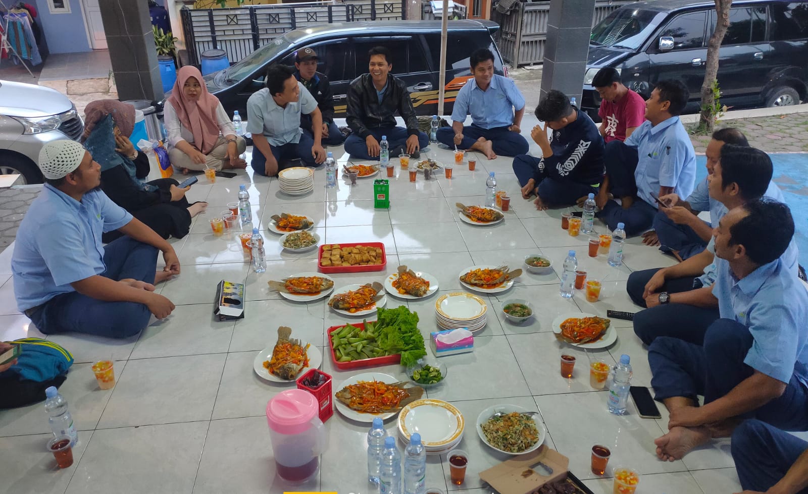 Tingkatkan Tali Silaturahmi, Pengurus PUK SPL FSPMI Asianet Spring Indonesia Bersama Korlap dan GM Adakan Buka Bersama