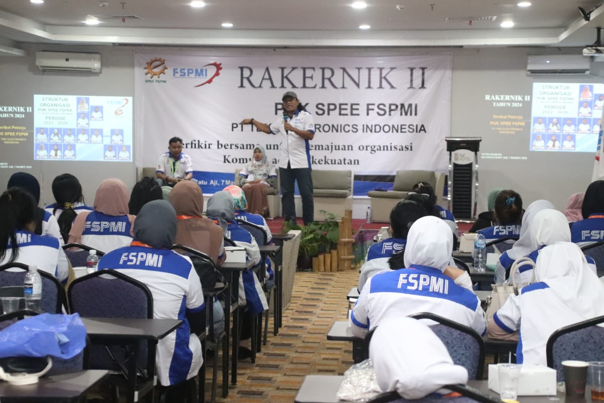RAKERNIK II PUK TDK Batam: Kompak Adalah Kekuatan
