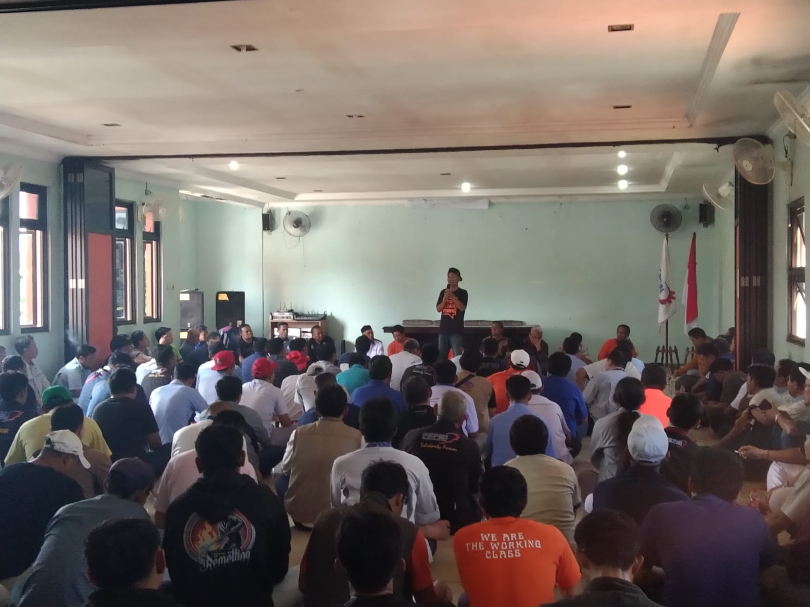 KC FSPMI Bekasi Gelar Konsolidasi Ideologi Persiapan May Day 2024