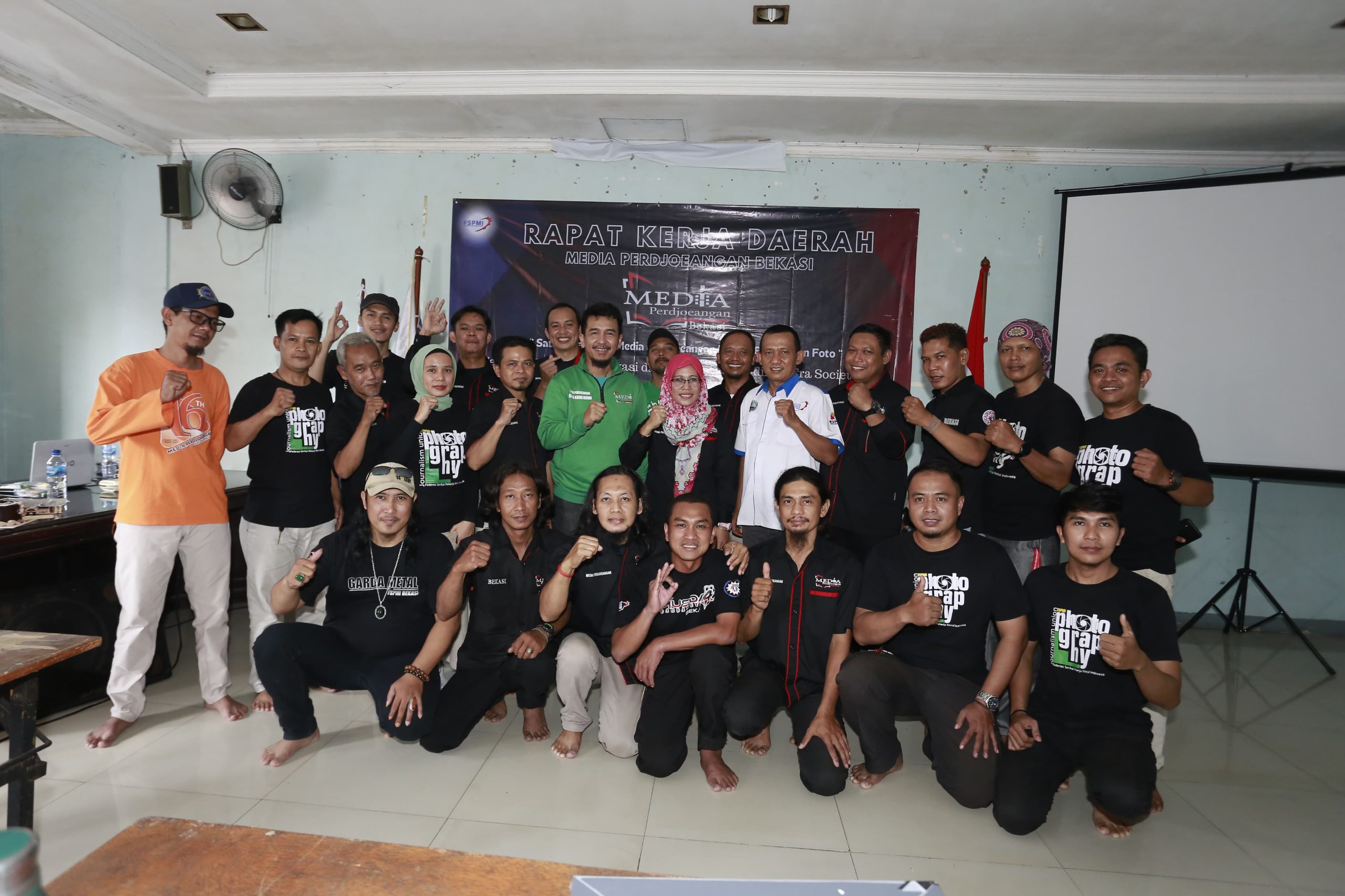 Rakerda Media Perdjoeangan Bekasi Tahun 2024 Putuskan Rekomendasi dan Penambahan Pengurus