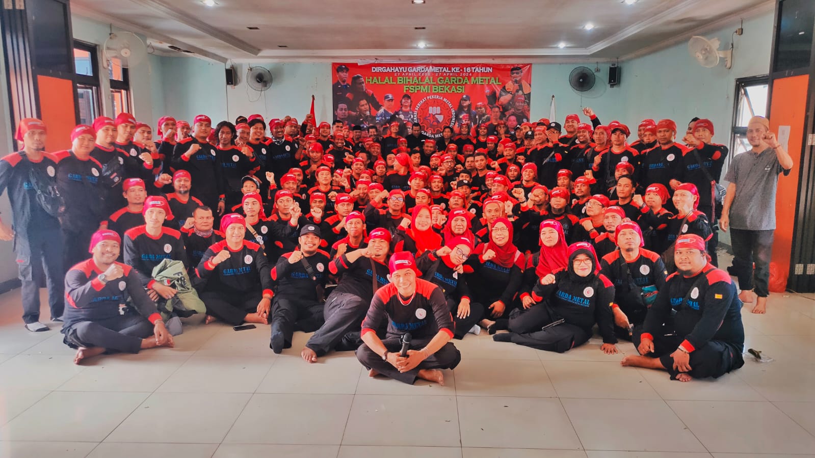 Garda Metal Bekasi Adakan Halal Bihalal dan Rayakan HUT Garda Metal ke 16