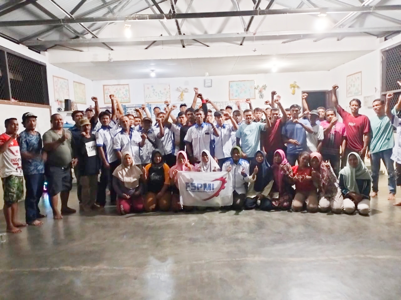 Pasca Lebaran Idul Fitri 1445 H, PUK Serikat Pekerja Perkebunan dan Kehutanan (SPPK) FSPMI PT. Kencana Graha Permai (Smart Tbk) Adakan Halal Bihalal