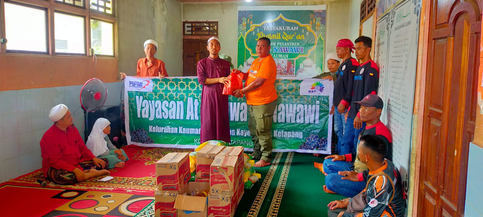 Pasca Aksi May Day, KC FSPMI Ketapang Lakukan Bakti Sosial