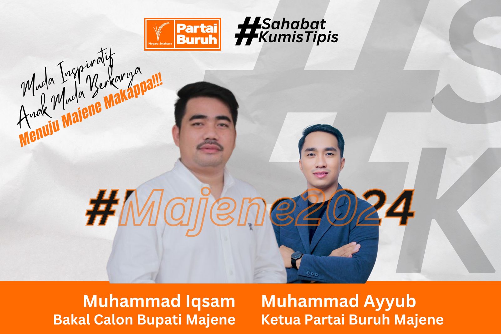 Gelar Press Conference, Partai Buruh Majene Merekomendasikan Bakal Calon Bupati Majene