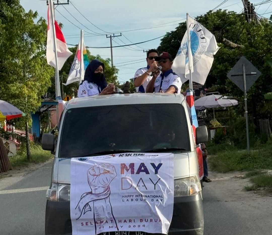 SPL FSPMI Rayakan May Day Perdana di Kutai Kartanegara