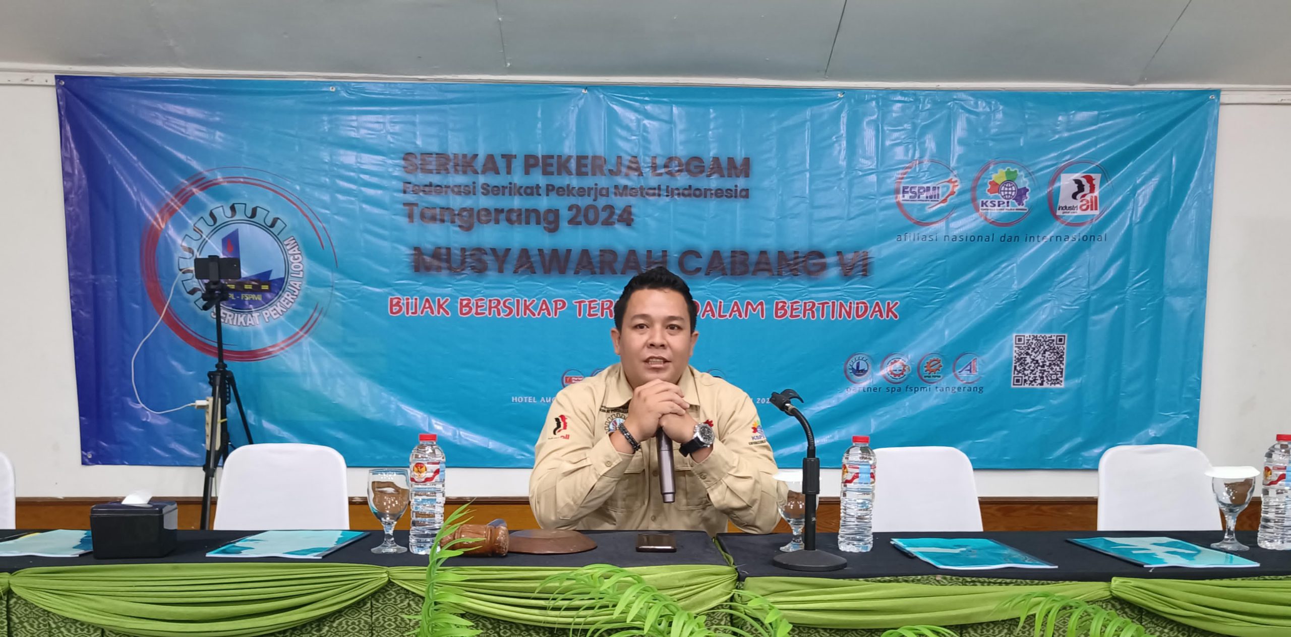 Muscab VI SPL FSPMI Tangerang Raya, PP SPL FSPMI : Jadikan Kader Logam Besar
