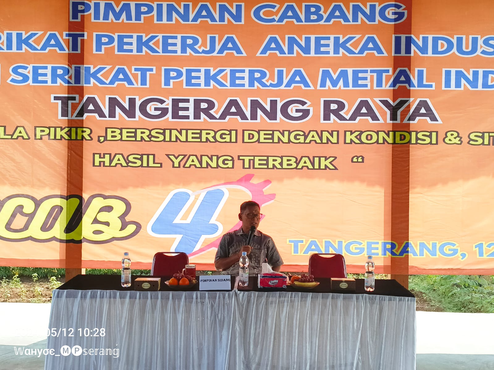 Riden Hatam Aziz, S.H Hadir Dalam Ceremonial Opening MUSCAB IV PC SPAI FSPMI Tangerang Raya