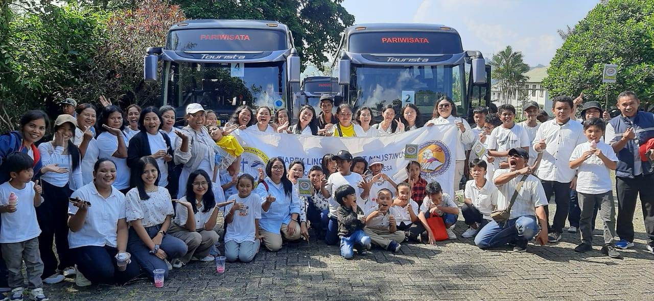 Lingkungan Santo Agustinus Paroki Cikarang Adakan Ziarek ke Lembah Karmel