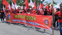 Gelombang Aksi Unjuk Rasa Peringati Hari Buruh Internasional di Semarang Diawali Massa dari FSPIP dan FKSPN Gelombang Aksi Unjuk Rasa Peringati Hari Buruh Internasional di Semarang Diawali Massa dari FSPIP dan FKSPN