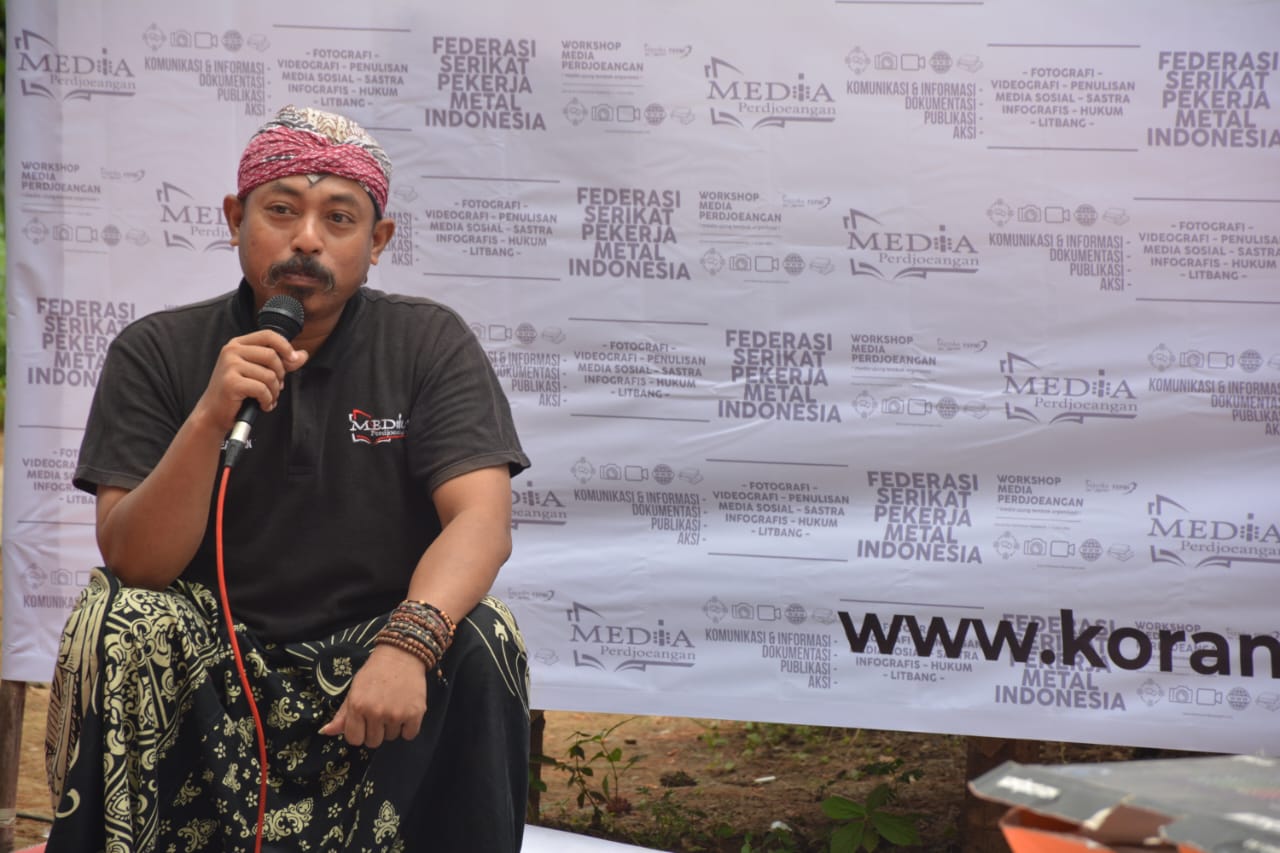 Ini Sosok Fenomenal di Acara Workshop Media Perdjoeangan Jawa Timur