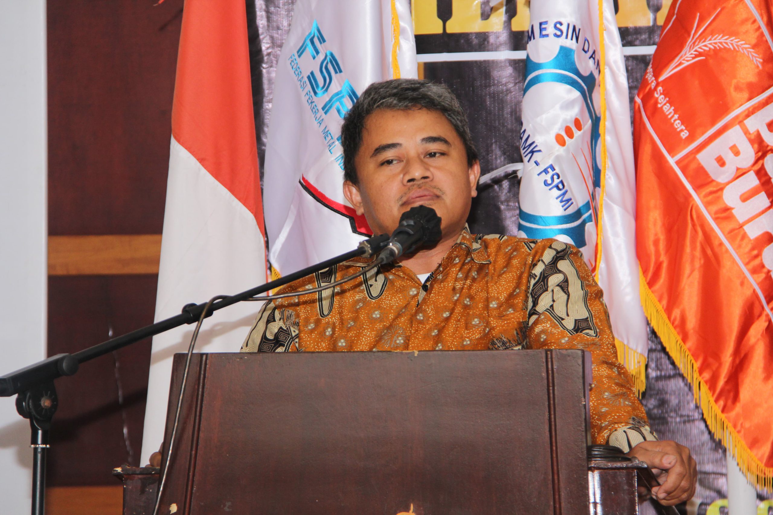 Kehadiran Perwakilan Nasional Menambah Semarak MUSNIK Ke-6 PUK SPAMK PT. Jatim Autocomp Indonesia