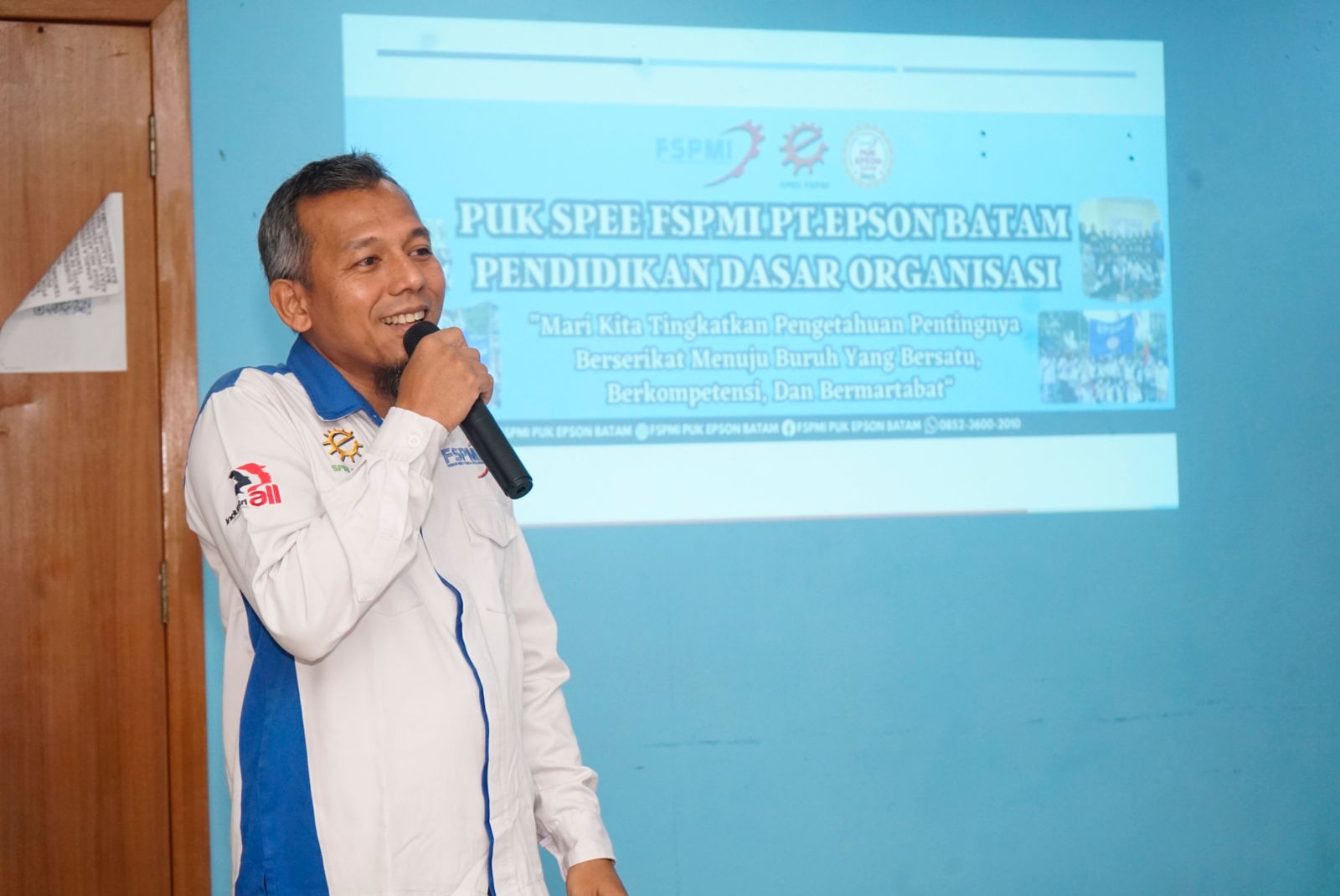 Pentingnya Berserikat, PUK Epson Batam Gelar Pendidikan Organisasi