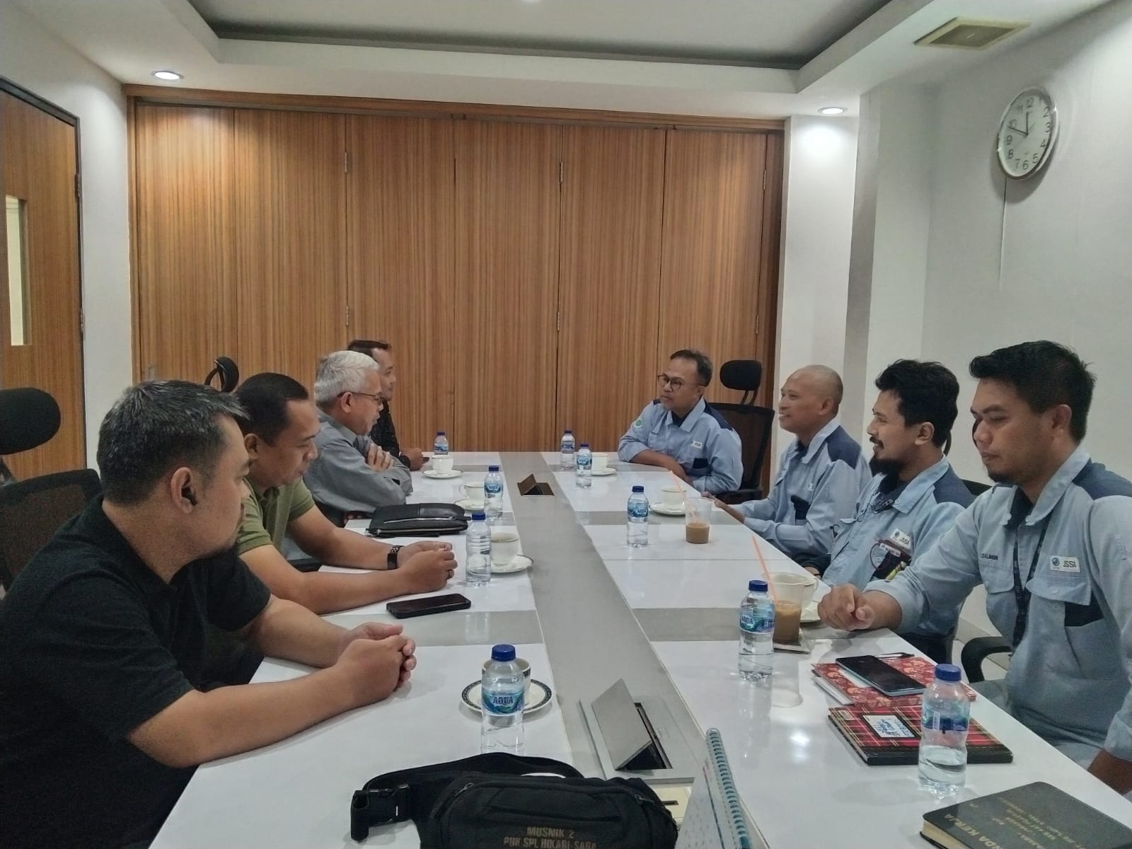 Bentuk Komunikasi, PC SPL FSPMI Kabupaten Bekasi Lakukan Kunjungan Kerja