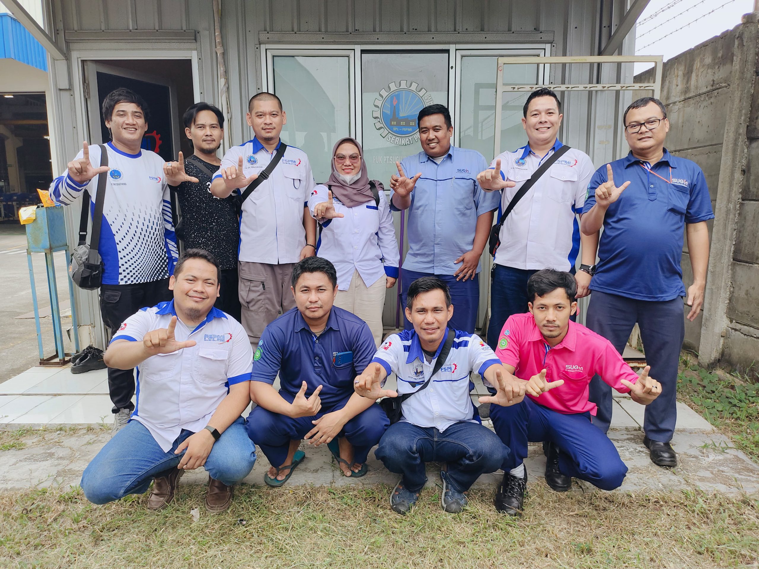 Lakukan Evaluasi Organisasi, PC SPL FSPMI Karawang Kunjungan Kerja Ke PUK SPL FSPMI PT. Sugiura Indonesia