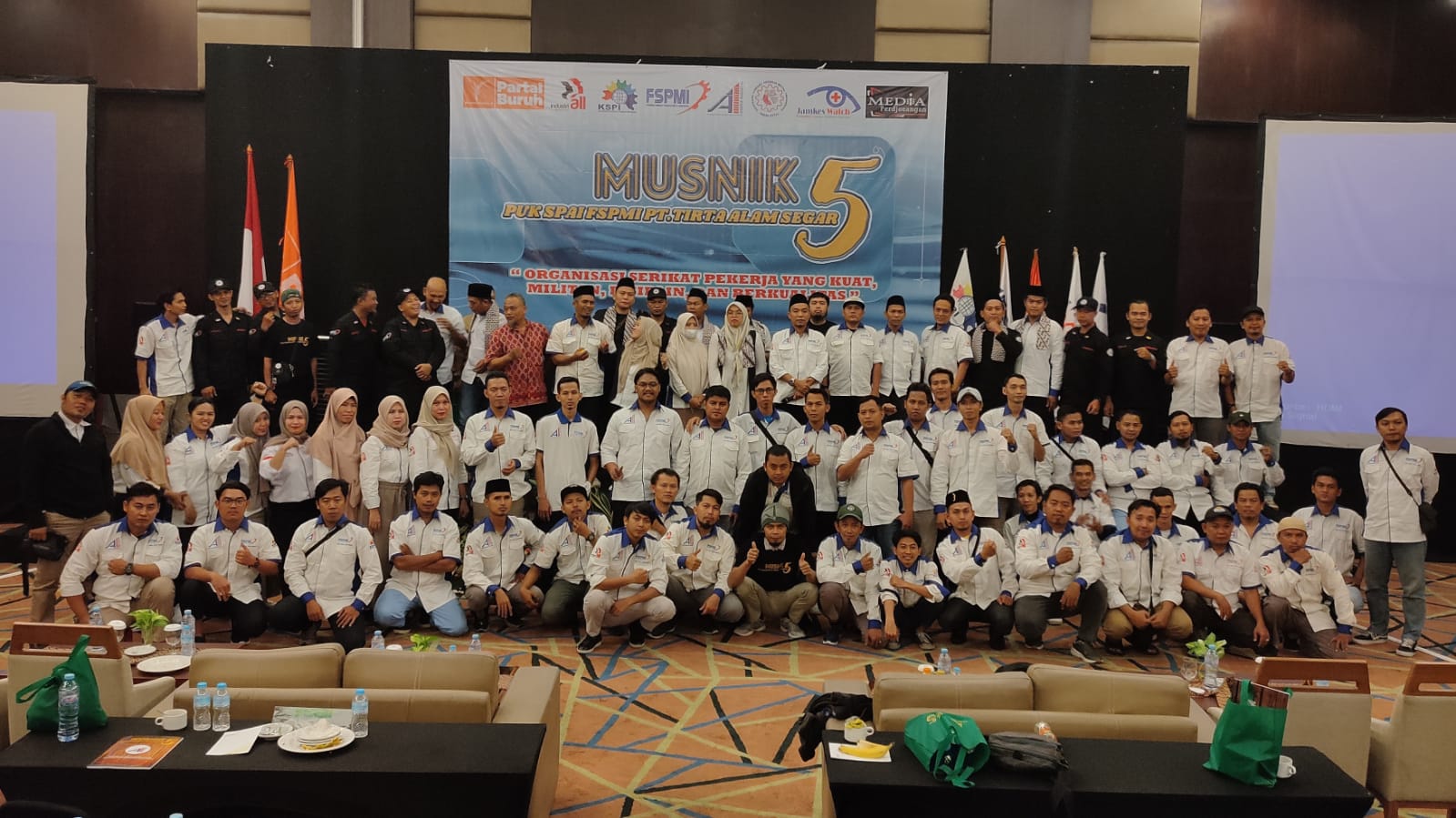 Andri Maulana Terpilih Jadi Ketua PUK SPAI FSPMI PT. TAS Periode 2024 – 2027